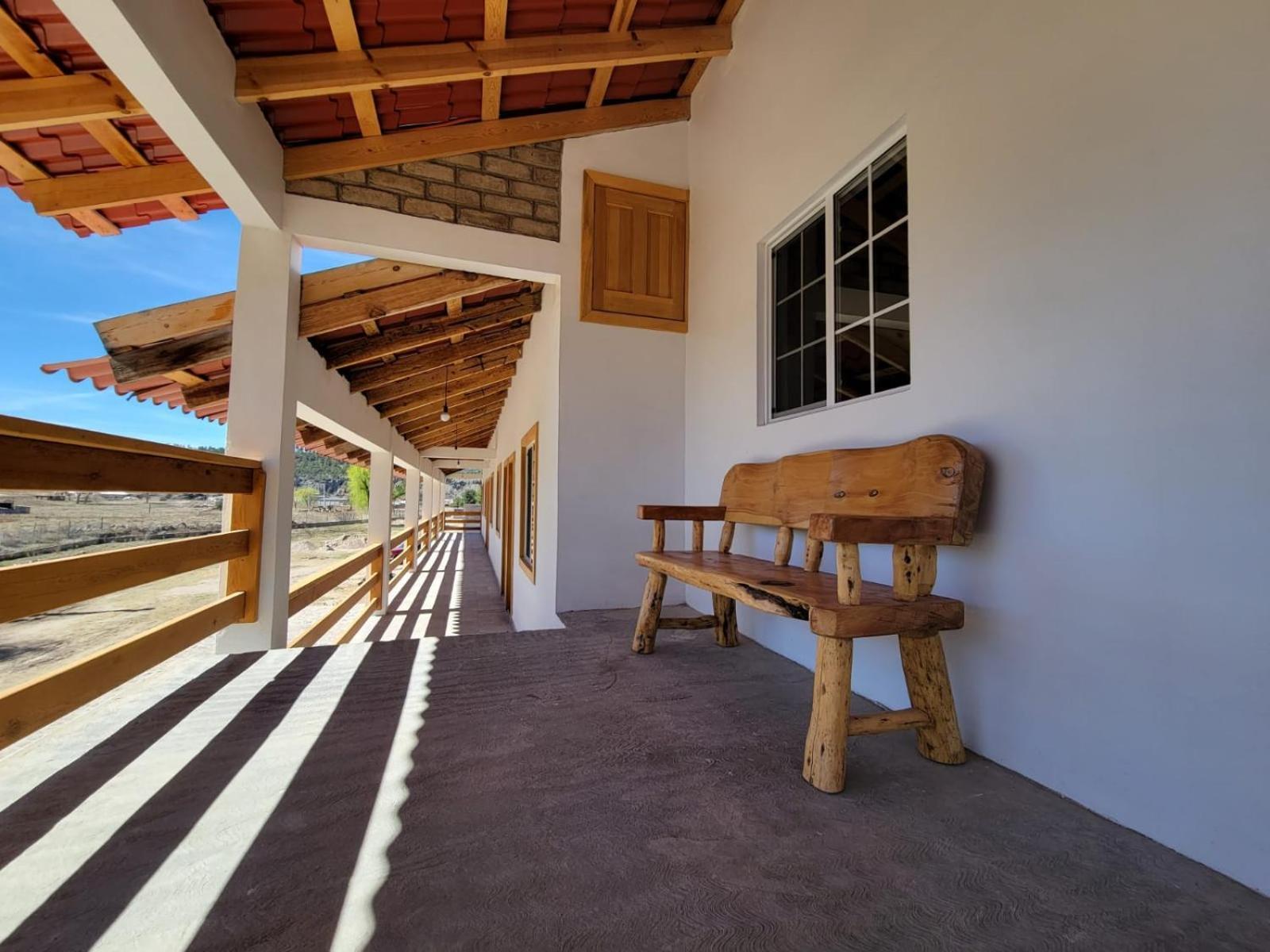 Meson Del Bosque Creel Exterior foto